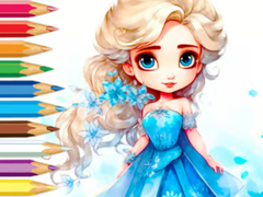 Xogo Coloring Book: Frozen Princess