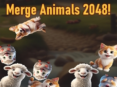 Xogo Merge Animals 2048!