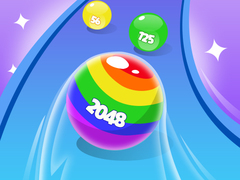 Xogo 2048 Run Gorgeous Balls