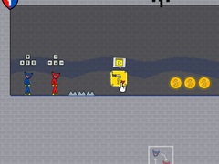 Xogo Stickman Huggy Party Duo