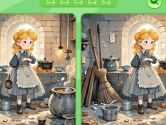 Xogo Find The Differences: Cinderella