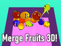 Xogo Merge Fruits 3D!