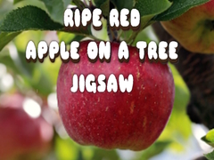 Xogo Ripe Red Apple on a Tree Jigsaw