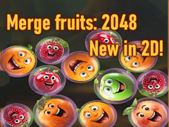 Xogo Merge fruits: 2048 New in 2D!