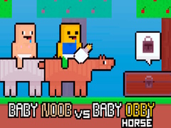 Xogo Baby Noob vs Baby Obby Horse