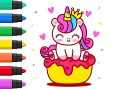 Xogo Coloring Book: Unicorn Cupcake