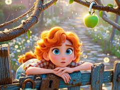 Xogo Find The Differences: Green Apple