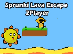 Xogo Sprunki Lava Escape 2Player