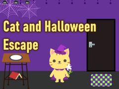 Xogo Cat and Halloween Escape