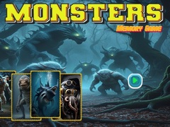 Xogo Monsters Memory Game