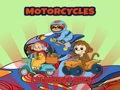 Xogo Motorcycle Coloring Pages