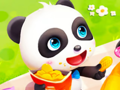 Xogo Jigsaw Puzzle: Baby Panda Spring Picnic
