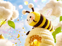 Xogo Find The Differences: Little Bee's Adventure