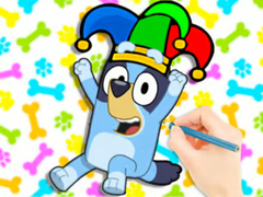 Xogo Coloring Book: Clown Bluey