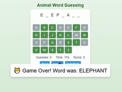 Xogo Animal Word Guessing Game