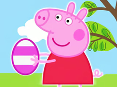Xogo Jigsaw Puzzle: Peppa Pig Easter Eggs