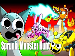 Xogo Sprunki Monster Hunt
