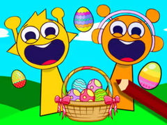 Xogo Coloring Book: Sprunki Incredibox Easter