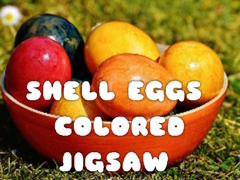 Xogo Shell Eggs Colored Jigsaw
