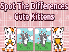 Xogo Spot the Differences Cute Kittens