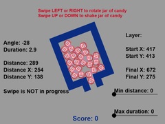 Xogo Candy Shake Shake Gravity Puzzle