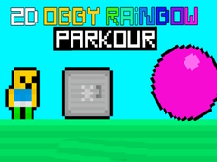 Xogo 2D Obby Rainbow Parkour