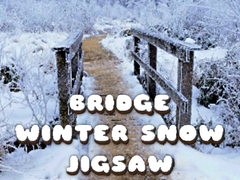 Xogo Bridge Winter Snow Jigsaw