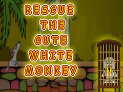 Xogo Rescue the Cute White Monkey