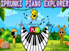 Xogo Sprunki Piano Explorer