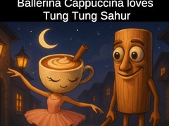 Xogo Ballerina Cappuccina loves Tung Tung Sahur