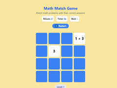 Xogo Math Match Game