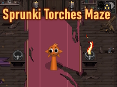 Xogo Sprunki Torches Maze