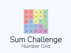 Xogo Sum Challenge Number Grid