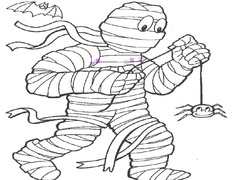 Xogo Mummy Coloring Book