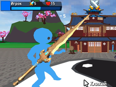 Xogo Obby Stickman  On Swords