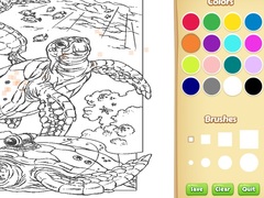Xogo Sea Animal Coloring Book