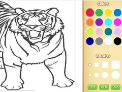 Xogo Tiger Coloring Book