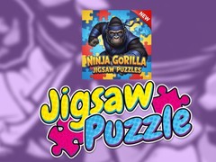 Xogo Ninja Gorilla Jigsaw Puzzles