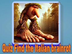 Xogo Quiz Find the Italian brainrot 