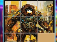 Xogo Gorilla Sliding Puzzles