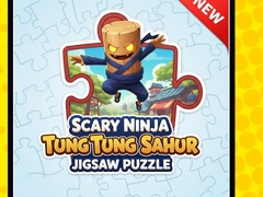 Xogo Scary Ninja Tung Tung Sahur Jigsaw Puzzle