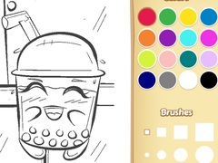 Xogo Boba Tea Coloring Book for Kids
