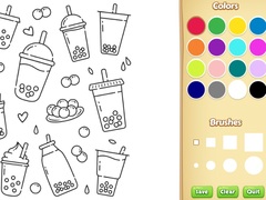 Xogo Cute Boba Coloring Book for Kids