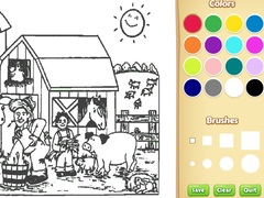 Xogo Farm Coloring Book For Kids