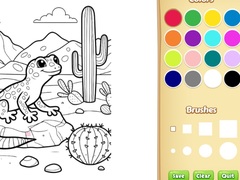 Xogo Desert Animals Coloring Book for Kids