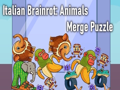 Xogo Italian Brainrot: Animals Merge Puzzle