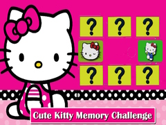 Xogo Cute Kitty Memory Challenge