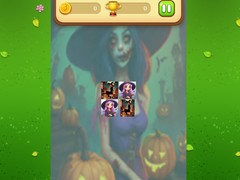 Xogo Halloween Witch Memory Match