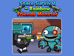 Xogo Space Survival - Rainbow Friends Monster