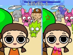 Xogo Sprunki and Squid Game Difference